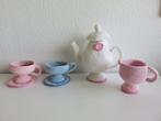 Gehaakt servies speelgoed Theepot, melkkan theekopjes, Ophalen of Verzenden, Nieuw, Overige materialen, Speelkeuken-accessoire
