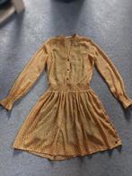 Gele/zwarte jurk van Distrikt Norrebro, Maat S, Kleding | Dames, Maat 38/40 (M), Zwart, Ophalen of Verzenden, Zo goed als nieuw