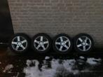 Alu. Enzo velgen met winterbanden 205/55 R 16, Auto-onderdelen, Ophalen, Gebruikt, Overige, Banden en Velgen