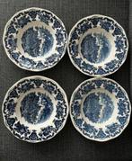 Wedgwood Royal Homes of Britain. 4 diepe borden, Ophalen