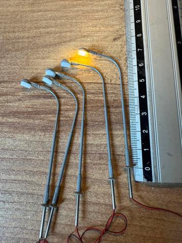Lantaarnpalen | TT spoor | 7,1cm | 10 stk beschikbaar voor biedingen
