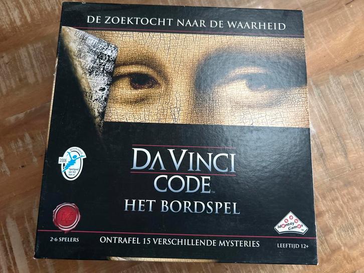 Da Vinci Code Bordspel, Hobby en Vrije tijd, Gezelschapsspellen | Bordspellen, Gebruikt, Drie of vier spelers, Ophalen of Verzenden