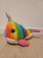 Regenboog Narwal Knuffel, Ophalen of Verzenden, Zo goed als nieuw, Overige typen