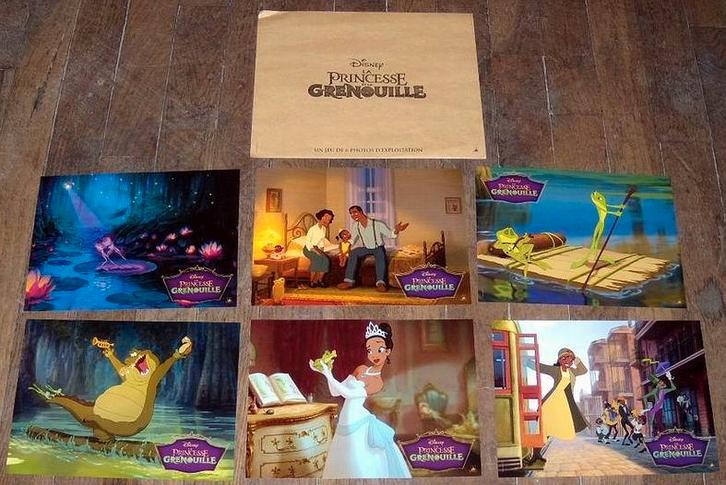THE   PRINCESS   AND   THE   FROG      filmfotoset**, Verzamelen, Disney, Nieuw, Plaatje of Poster, Overige figuren, Verzenden