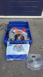 Gamma CZM-1300 Cirkelzaag in koffer (+extra zaag/ geleider), Doe-het-zelf en Verbouw, Gereedschap | Zaagmachines, Gebruikt, Cirkelzaag