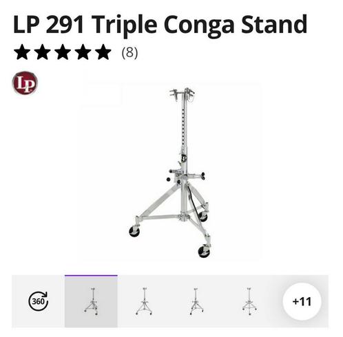 LP 291 Triple Conga Stand, Muziek en Instrumenten, Percussie, Nieuw, Ophalen of Verzenden
