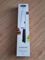 Boretti santokumes, Nieuw, Ophalen of Verzenden, Rvs of Chroom, Vaatwasserbestendig