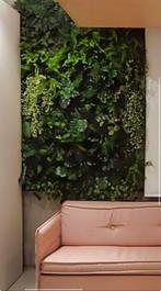 Groene wand Wanddecoratie kunsthaag 120x190cm, Ophalen, Zo goed als nieuw, Binnen
