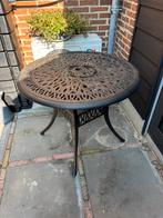 Tuintafel gietaluminium, Ophalen, Zo goed als nieuw, Rond, Overige materialen