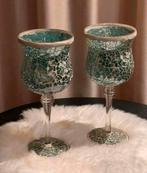 Windlichten mozaiek, Ophalen of Verzenden, Zo goed als nieuw, Overige materialen, Minder dan 25 cm