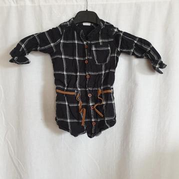 Stoere jurk! Zwart wit. Mt 74. Merk Hema beschikbaar voor biedingen