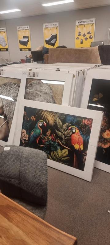 Schilderijen vanaf €19.95 - Opkoop glaslijsten beschikbaar voor biedingen