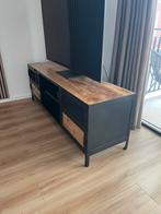 Tv meubel industrieel 160cm, Ophalen, 150 tot 200 cm, Zo goed als nieuw, Minder dan 100 cm