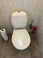Toilet + wasbakje + kraan, Doe-het-zelf en Verbouw, Sanitair, Ophalen, Gebruikt, Steen, Toilet