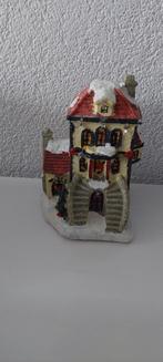 Kersthuis met licht, Ophalen of Verzenden