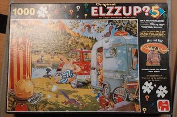Puzzel Elzzup 1000 stukjes. Compleet.  beschikbaar voor biedingen