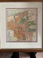 Scheveningen stadsplan gravure, Antiek en Kunst, Ophalen of Verzenden