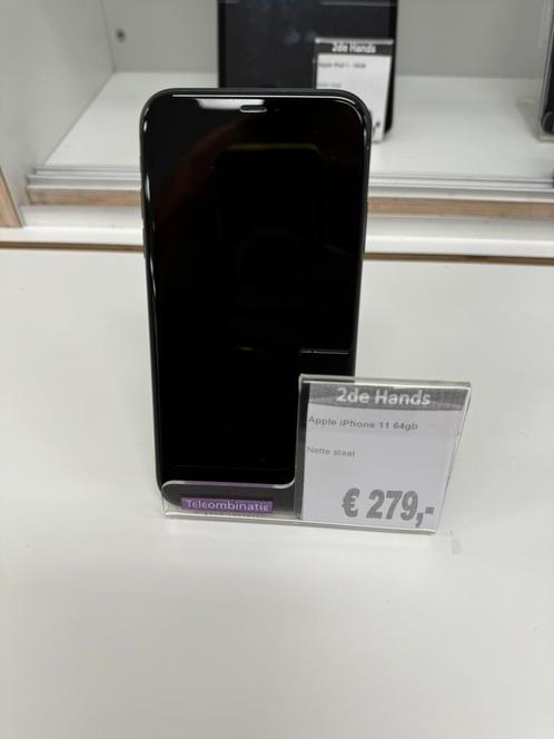 iPhone 11 64gb - Goede staat - Simlockvrij + Garantie, Telecommunicatie, Mobiele telefoons | Apple iPhone, Zo goed als nieuw, 64 GB