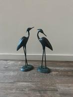 Metalen deco vogels, Antiek en Kunst, Ophalen of Verzenden