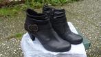 Leren enkel laarsjes ESPRIT 40 NIEUW !!!, Zwart, Lage of Enkellaarzen, Nieuw, Ophalen of Verzenden