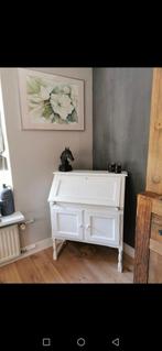 Witte secretaire, Huis en Inrichting, Ophalen of Verzenden, Gebruikt
