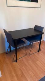 Eettafeltje met 2 stoelen, Huis en Inrichting, Tafels | Eettafels, Ophalen, 50 tot 100 cm, Tot twee personen, 50 tot 100 cm