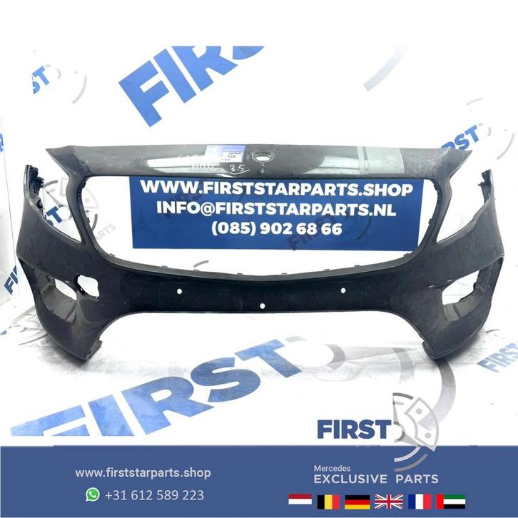 W156 GLA45 BUMPER A1568801901 GLA Facelift 45 AMG Voorbumper, Auto-onderdelen, Carrosserie en Plaatwerk, Bumper, Mercedes-Benz