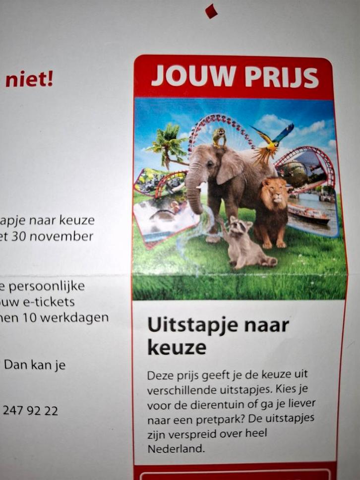 Uitstapje naar keuze voor 4 personen, Tickets en Kaartjes, Kortingen en Cadeaubonnen, Drie personen of meer, Overige soorten