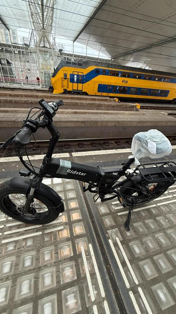 Fatbike Vouwfiets - ruilen voor een laptop, Fietsen en Brommers, Fietsen | Vouwfietsen, Gebruikt, Heren, Overige merken, 20 inch of meer