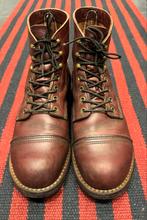 Red Wing 8119 Iron Ranger Oxblood Leer - Maat 43, Kleding | Heren, Schoenen, Ophalen of Verzenden, Gedragen, Bruin, Boots
