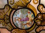 Antiek glas in lood. 72x105. €335., Antiek en Kunst, Ophalen