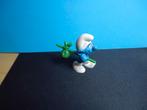 smurfen smurf variant groene knapzak, Ophalen of Verzenden, Zo goed als nieuw, Verschillende Smurfen, Poppetje, Figuurtje of Knuffel