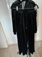 Zwart fluwelen joggingpak - Maat L, Kleding | Dames, Maat 42/44 (L), Ophalen of Verzenden, Zo goed als nieuw, Zara