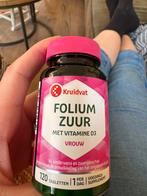 Foliumzuur (houdbaar tot 11-2027). Is geopend, goed bewaard., Ophalen, Zo goed als nieuw, Overige typen