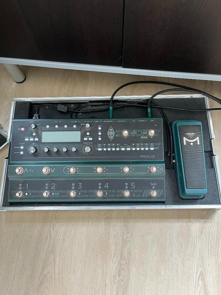KEMPER STAGE+THON CASE +EP EXPRESSION slechts 950 euro, Muziek en Instrumenten, Versterkers | Bas en Gitaar, Zo goed als nieuw