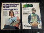 Posters vintage 70s cruyff voetbalblad 1-0 a4 formaat, Rechthoekig Staand, A4 of kleiner, Nieuw, Ophalen of Verzenden