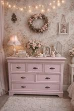 Prachtig mooie sfeervolle Chateau Marseille commode kast, Ophalen, 50 tot 70 cm, Voetruimte, 100 cm of meer