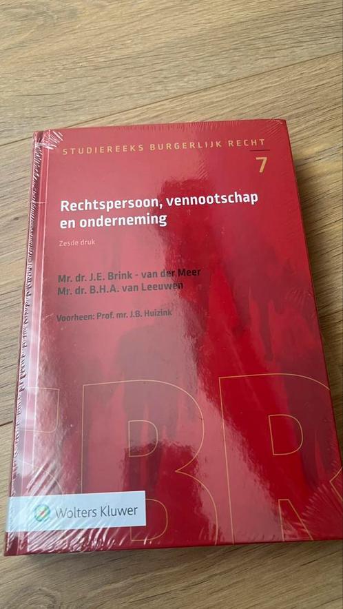 Rechtspersoon, vennootschap en onderneming, Boeken, Wetenschap, Zo goed als nieuw, Ophalen of Verzenden