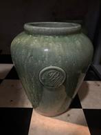 Groene pot / vaas / bloempot van Riviera Maison, Tuin en Terras, Bloempotten, Ophalen, Zo goed als nieuw