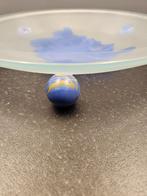 Schitterende design-schaal van frosted glas – A-Loy (1996), Schaal, Rond, Ophalen of Verzenden, Glas