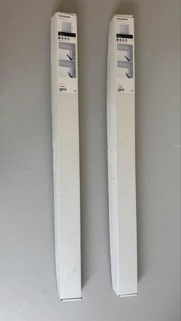 IKEA Tredansen plisségordijnen 120x195 (2 stuks), Huis en Inrichting, Stoffering | Gordijnen en Lamellen, Zo goed als nieuw, 150 tot 200 cm