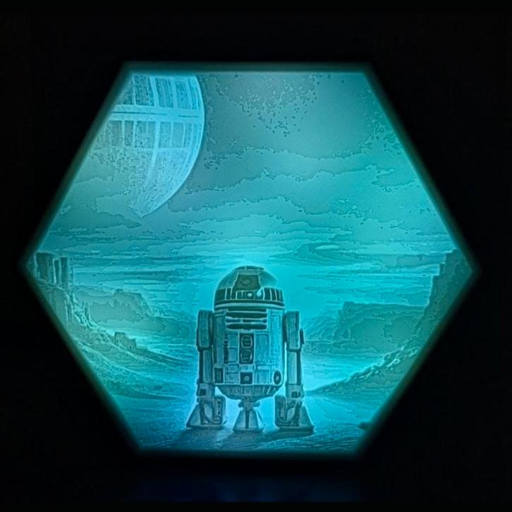 R2D2 multi color led lamp, Verzamelen, Star Wars, Nieuw, Overige typen, Ophalen of Verzenden