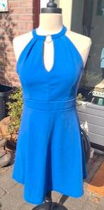 Damesjurk haltertop lavendelblauw 38/40 zgan, Ophalen of Verzenden, Zo goed als nieuw, Maat 38/40 (M), Blauw
