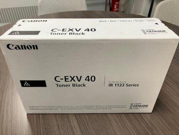 Toner cartridge Canon C-EXV40 zwart origineel nieuw beschikbaar voor biedingen