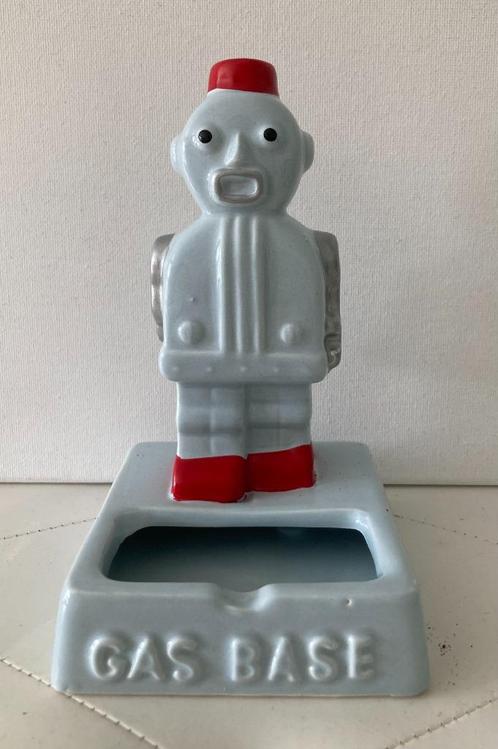 Gas Base, vintage asbak, USA., Antiek en Kunst, Antiek | Keramiek en Aardewerk, Verzenden