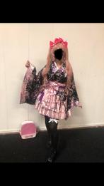 Cosplay anime manga Japanse lolita sexy kimono roze kawaii, Ophalen of Verzenden, Zo goed als nieuw, Maat 36 (S), Overige thema's