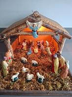 kerstbeelden icl. kerststal, Ophalen, Gebruikt