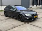 Audi A3 1.4 Tfsi 90KW Sportback S-tronic 2014 Zwart, Auto's, Zwart, Leder en Stof, Origineel Nederlands, 1395 cc