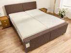 Tweepersoons bed & nachtkasten, electrisch verstelbaar 9751, Ophalen, Tweepersoons, M, 180 cm