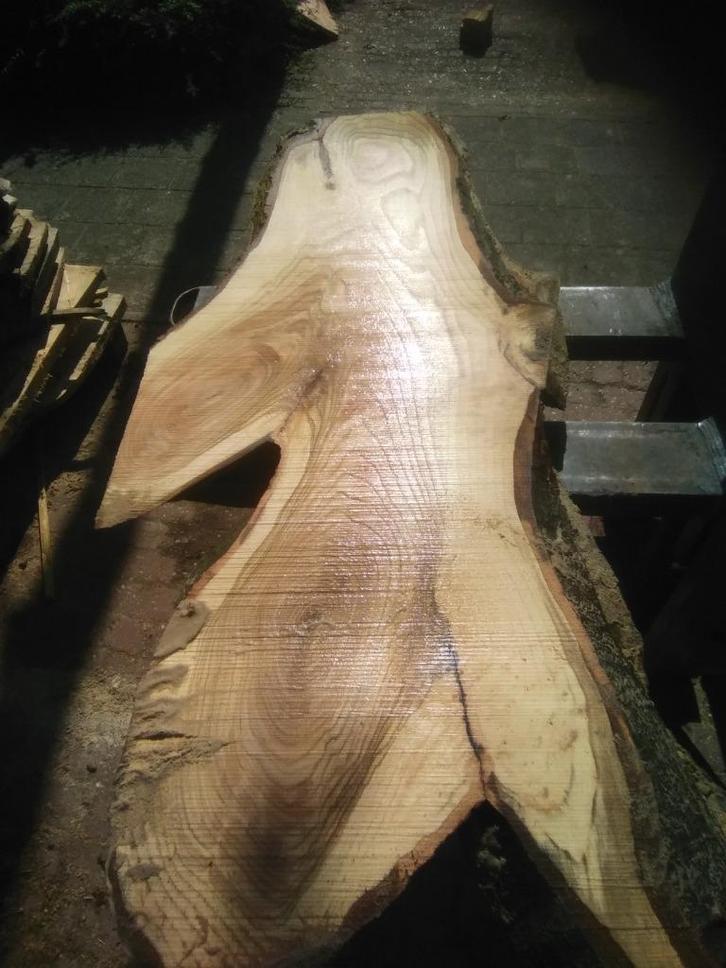Eiken schaaldelen tot 3 meter, Tuin en Terras, Palen, Balken en Planken, Nieuw, Planken, 250 cm of meer, Ophalen
